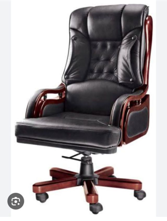 Executive Director Office Leather Swivel Chair
