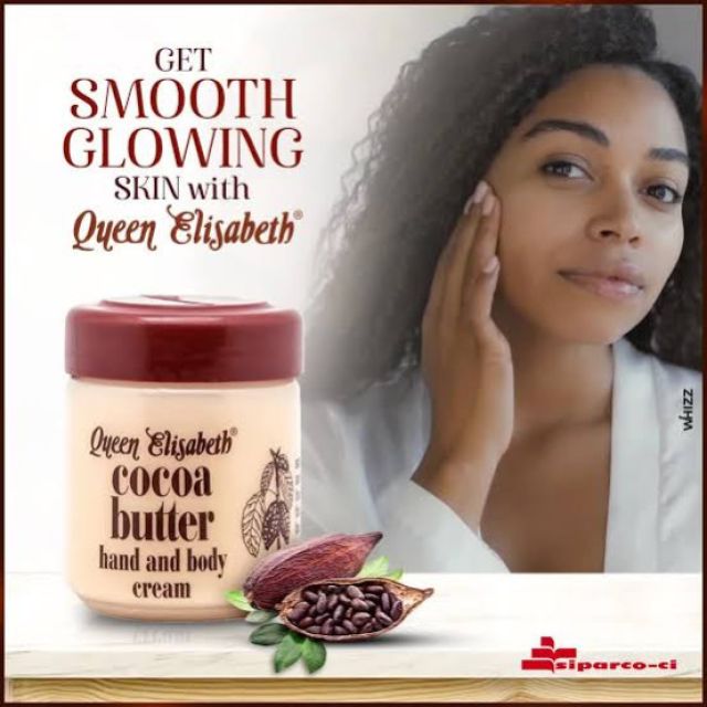 cocoa butter Queen Elizabeth